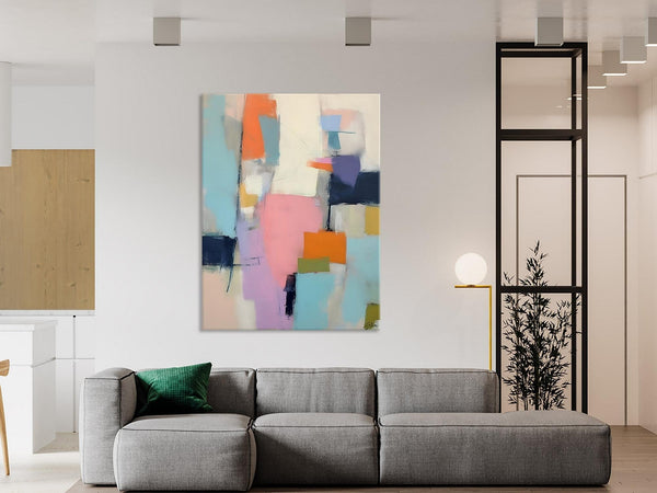 Modern Paintings, Large Contemporary Wall Art, Acrylic Painting on Canvas, Extra Large Paintings for Dining Room, Original Abstract Painting-HomePaintingDecor