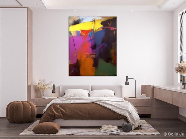 Extra Large Abstract Painting for Dining Room, Large Original Abstract Wall Art, Contemporary Acrylic Paintings, Abstract Painting on Canvas-HomePaintingDecor