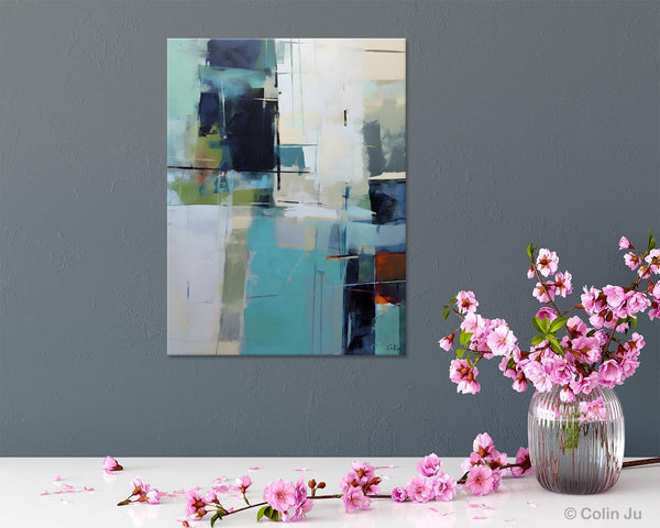 Large Contemporary Wall Art, Acrylic Painting on Canvas, Modern Paintings, Extra Large Paintings for Dining Room, Original Abstract Painting-HomePaintingDecor