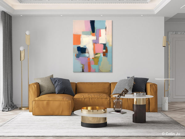 Extra Large Modern Wall Art, Acrylic Painting on Canvas, Contemporary Painting, Canvas Paintings for Dining Room, Original Abstract Painting-HomePaintingDecor