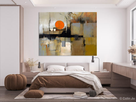 Large Wall Art Ideas for Living Room, Hand Painted Canvas Art, Oversized Canvas Paintings, Original Abstract Art, Contemporary Acrylic Art-HomePaintingDecor