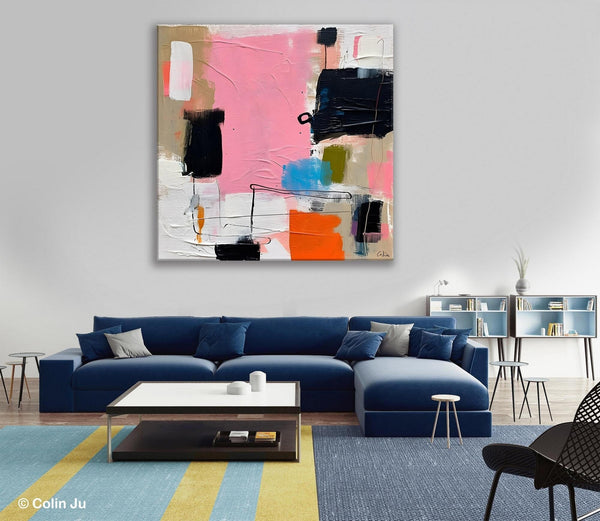 Modern Acrylic Artwork, Large Abstract Painting for Bedroom, Original Abstract Wall Art, Modern Canvas Paintings, Contemporary Canvas Art-HomePaintingDecor