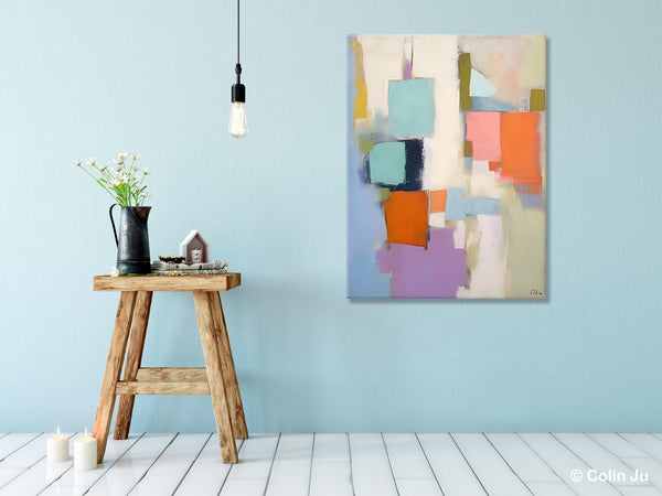 Contemporary Paintings on Canvas, Large Wall Art Painting for Dining Room, Original Abstract Wall Art Painting, Abstract Paintings on Canvas-HomePaintingDecor