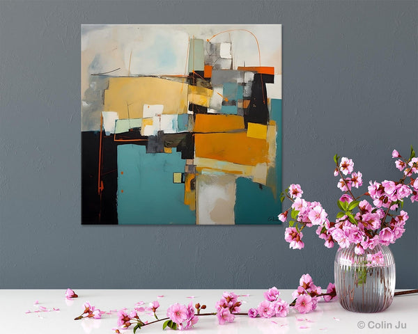 Contemporary Canvas Art for Living Room, Modern Acrylic Paintings, Original Modern Paintings, Extra Large Abstract Paintings on Canvas-HomePaintingDecor