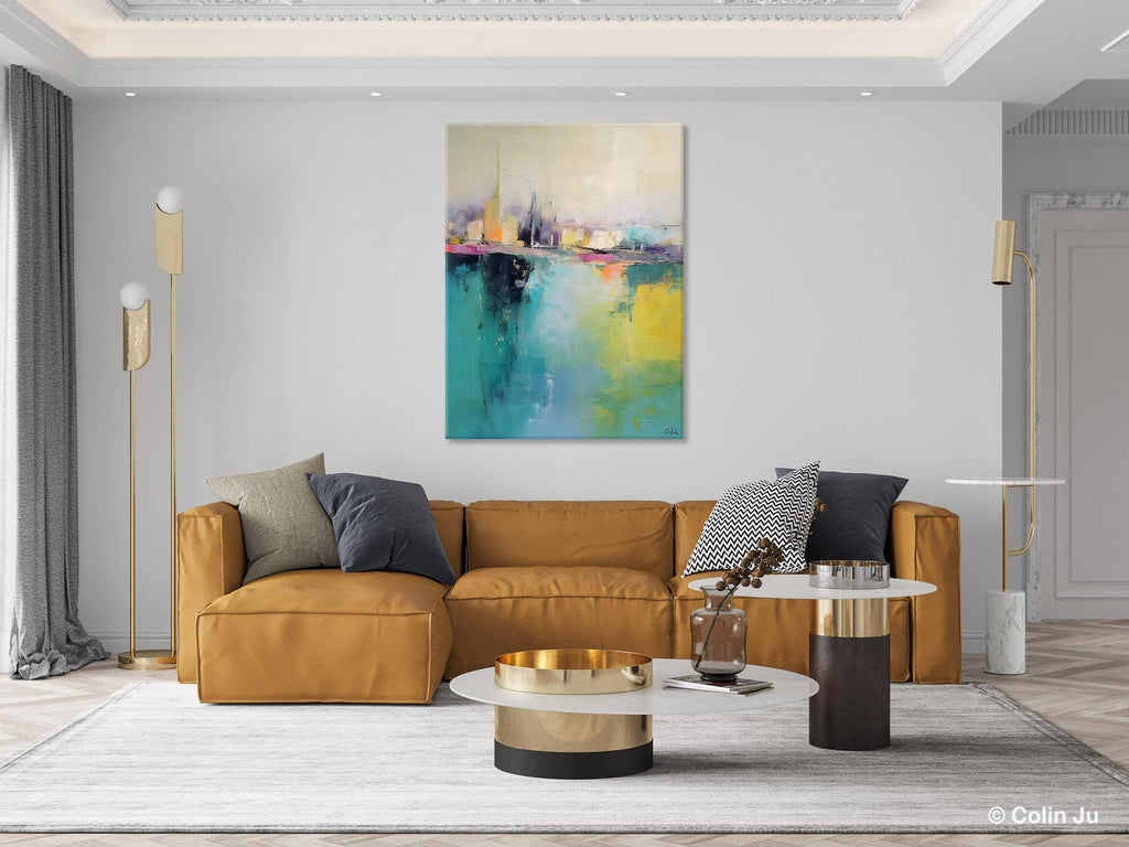 Large Wall Art Painting for Dining Room, Oversized Abstract Art Painti ...