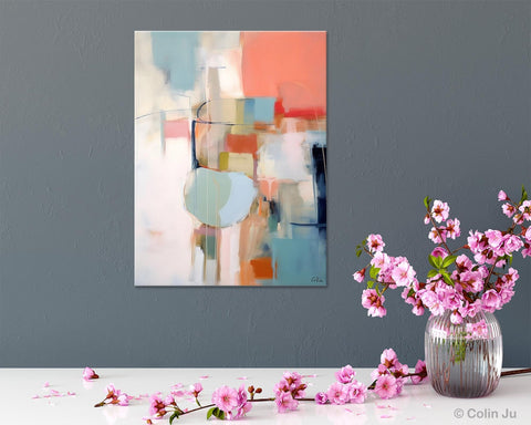 Large Modern Paintings, Original Abstract Canvas Art, Large Wall Painting for Bedroom, Hand Painted Canvas Art, Acrylic Painting on Canvas-HomePaintingDecor