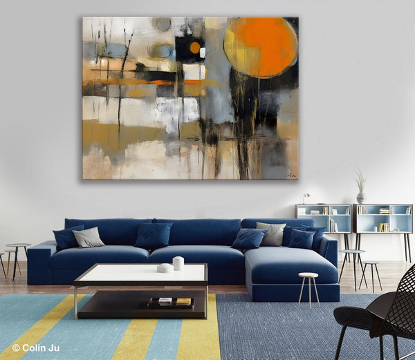 Large Wall Art Painting for Bedroom, Oversized Abstract Wall Art Paintings, Original Modern Artwork, Contemporary Acrylic Painting on Canvas-HomePaintingDecor