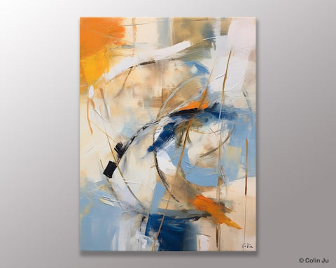 Modern Acrylic Paintings, Large Paintings for Living Room, Contemporary Wall Art Paintings, Hand Painted Canvas Art, Original Abstract Art-HomePaintingDecor