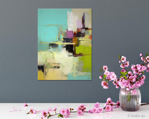 Contemporary Wall Art Paintings, Extra Large Original Art, Abstract Landscape Artwork, Landscape Painting on Canvas, Hand Painted Canvas Art-HomePaintingDecor