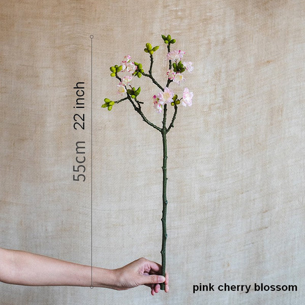 Cherry Blossom, Sakura Flowers, Creative Flower Arrangement Ideas for Home Decoration, Unique Artificial Flowers, Simple Artificial Floral for Bedroom-HomePaintingDecor