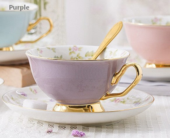 Beautiful British Tea Cups, Bone China Porcelain Tea Cup Set, Traditio –  Paintingforhome